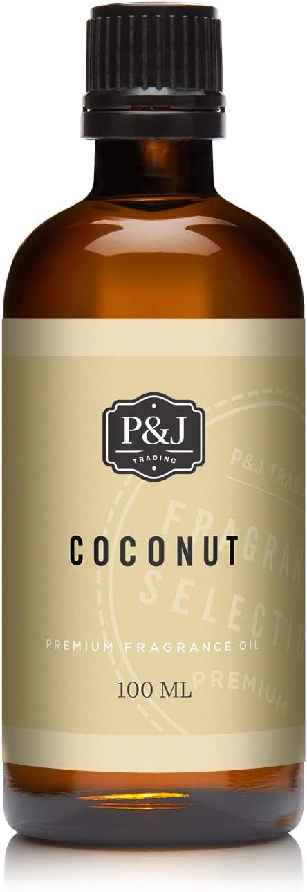 P&J Trading Fragrance Oil | Coconut Oil 100ml - Candle Scents for Candle Making, Freshie Scents