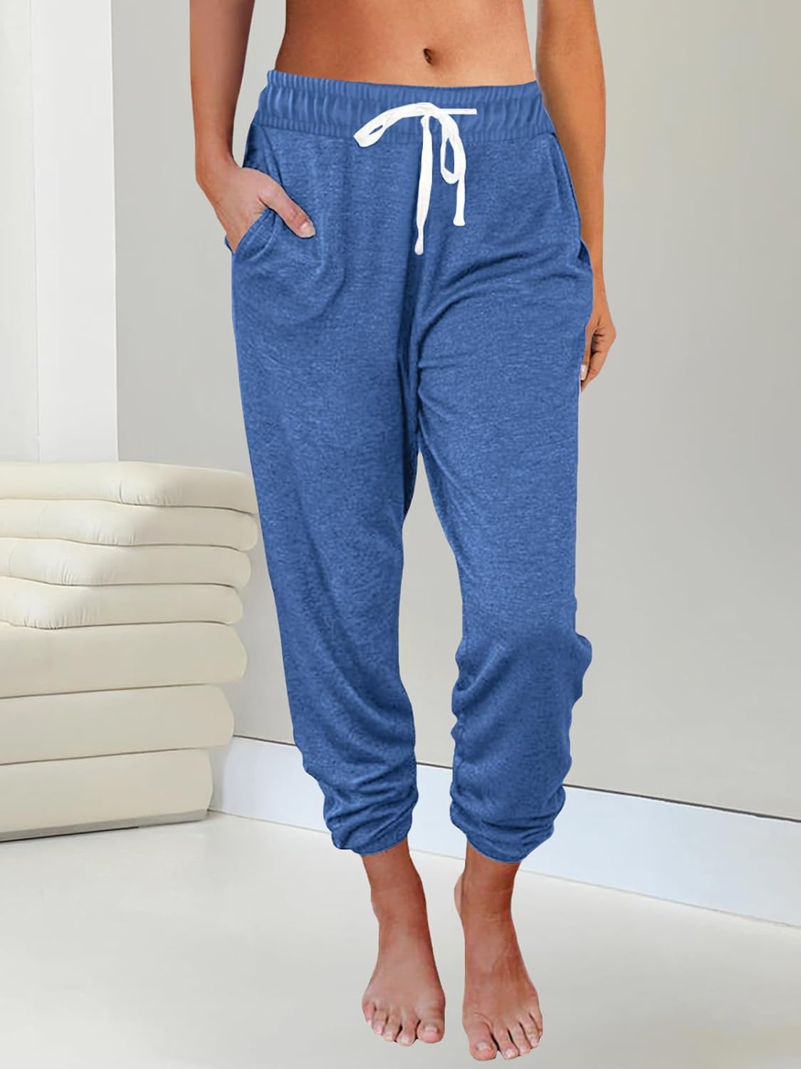 AUTOMET Sweatpants Women with Pockets Lounge Pajama Travel Pants Work Joggers Fall Clothes Winter