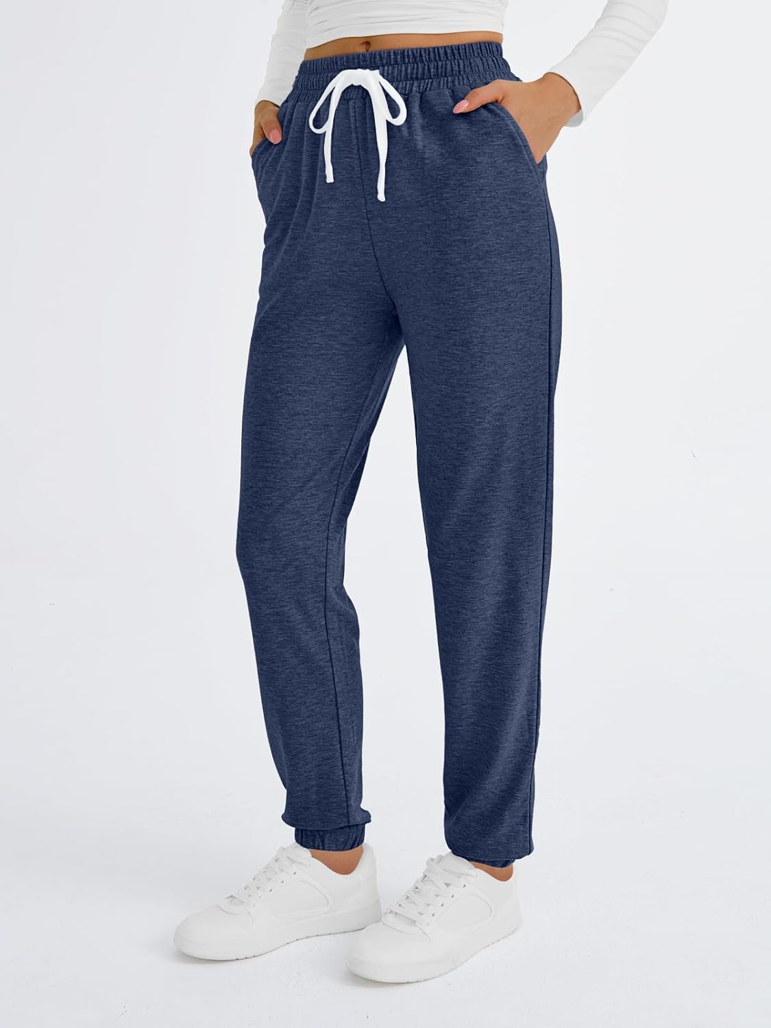 AUTOMET Sweatpants Women with Pockets Lounge Pajama Travel Pants Work Joggers Fall Clothes Winter