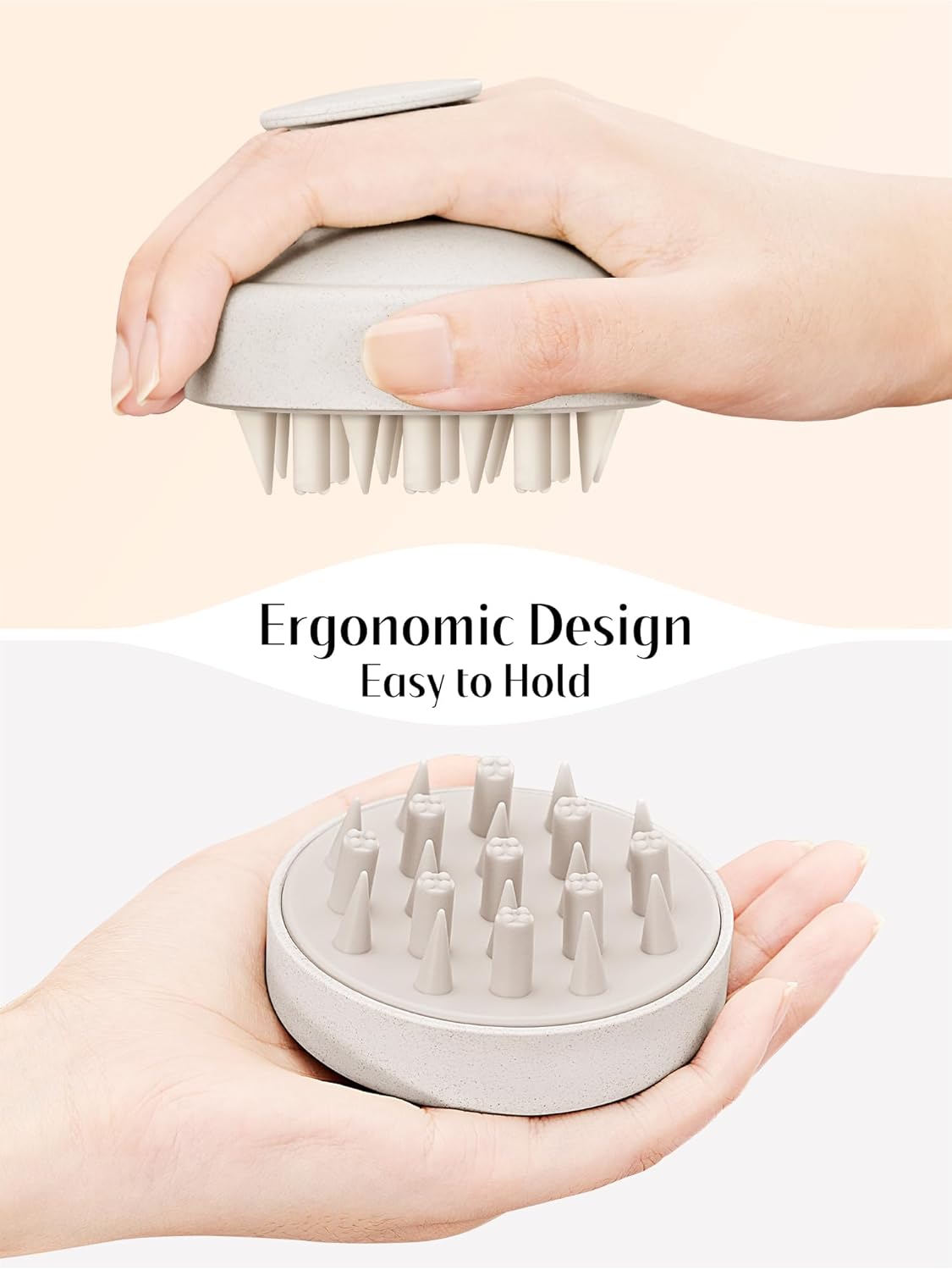 HEETA Hair Scalp Massager for Hair Growth, Shampoo Brush, Scalp Scrubber Exfoliator with Soft