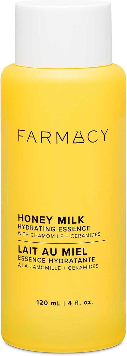 Farmacy Hydrating Essence - Hydrating Honey Milk Toner + Facial Essence to Soothe, Moisturize and