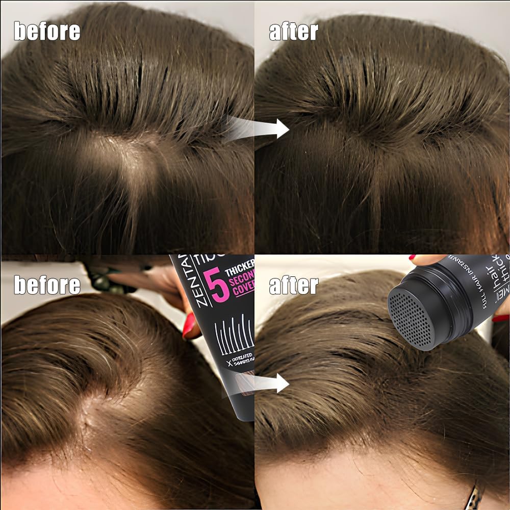 Hair Fibers for Thinning Hair for Women All-Natural Hair Building Fibers 0.98 Oz Hair Volume Powder