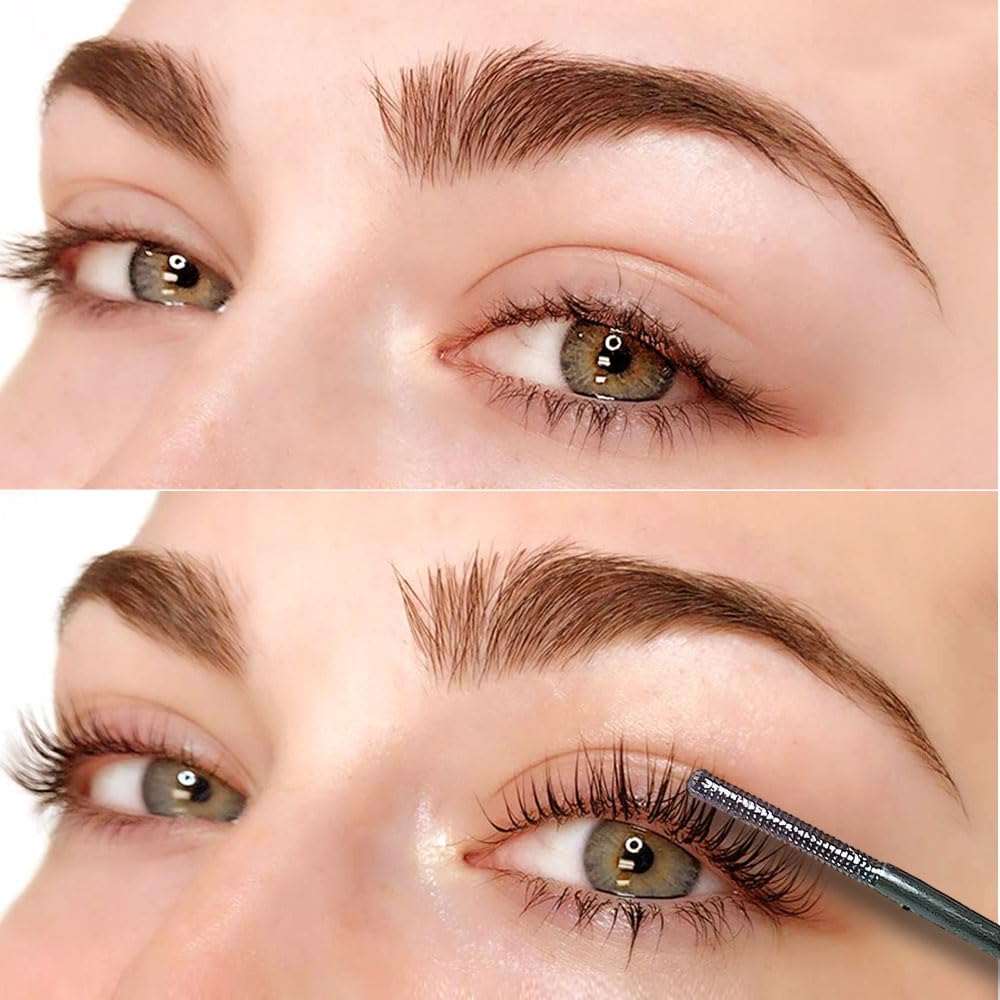 Iron Wand Mascara, 2025 New Metal Wand Mascara Volume and Length Waterproof, Long-Lasting 3D
