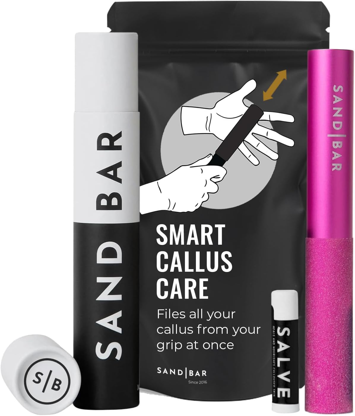 SandBar Callus Remover Tool, File for Hands, Durable Aluminum Tool Callus Shaver, Palm and Heel