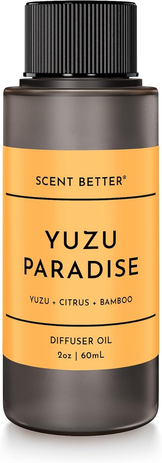 Scent Better Yuzu Paradise Aroma Essential Oil Blend: an Aromatherapy Blend of Yuzu, Citrus, and