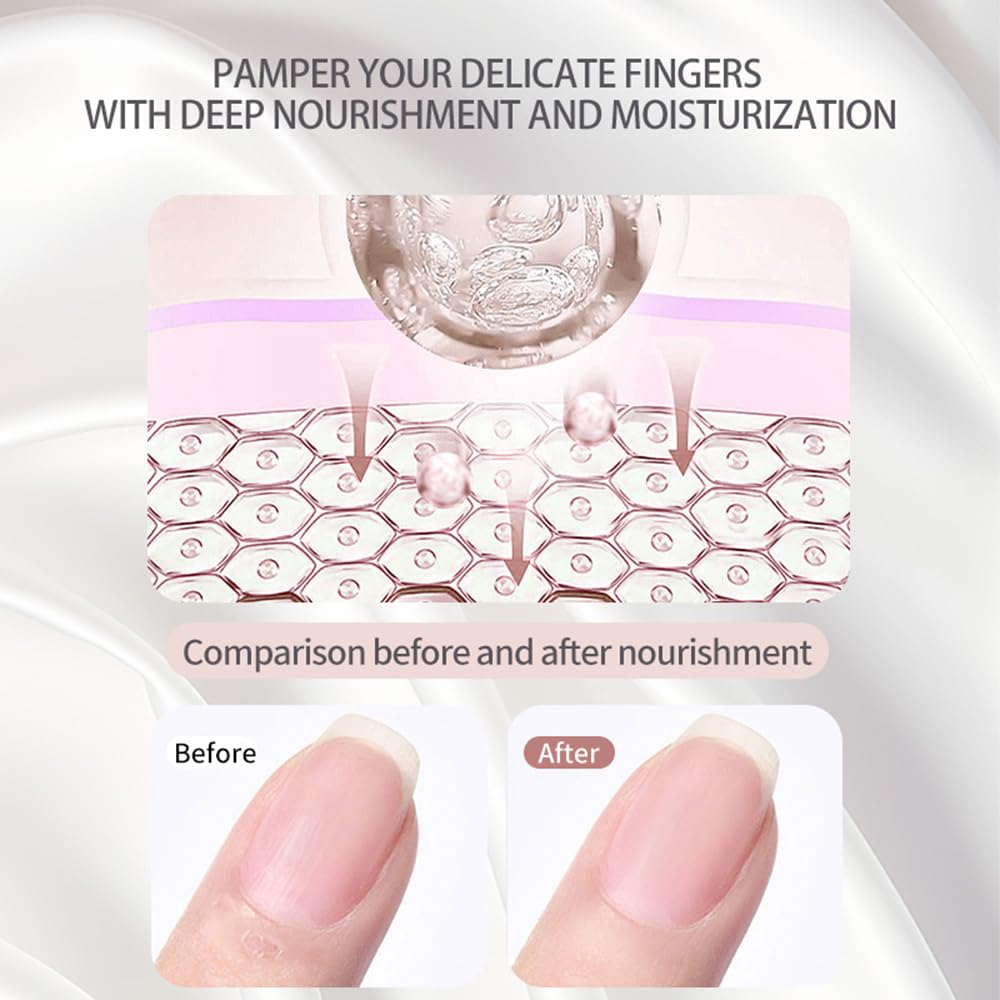 5pcs Cuticle Oil Roller Nourishing Moisturizing Roll On Cuticle Oil for Convenient Portable Nail