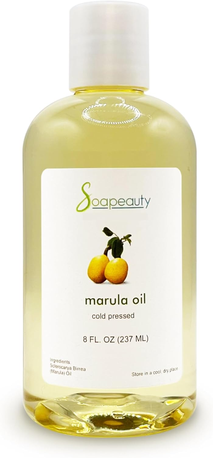 Soapeauty Marula Oil 100% Pure & Natural, Cold Pressed, Rich in Vitamin E & Omega Fatty Acids |