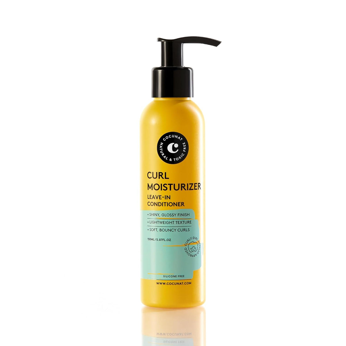 COCUNAT - Curl Moisturizer Leave-in - Curly Hair Gel - Detangles, Defines and Moisturises Curls
