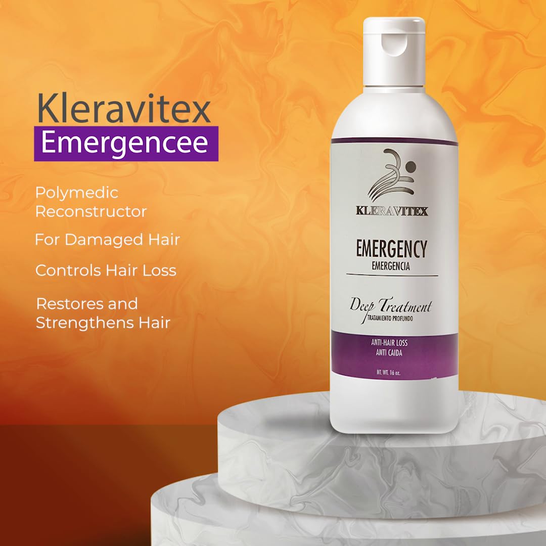 Emergencee Treatment For Hair - Polymedic Reconstructor - Perfect For Damaged and Colored Hair