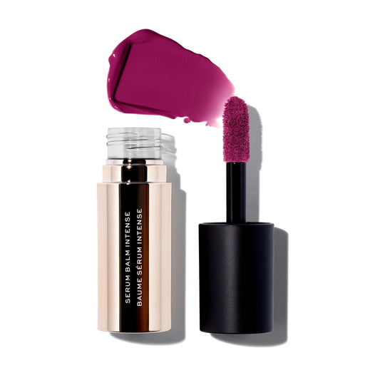 MAKE Beauty Serum Balm Intense, Hydrating Lip Gloss. Pigmented Vegan Moisturizing Lip Oil with