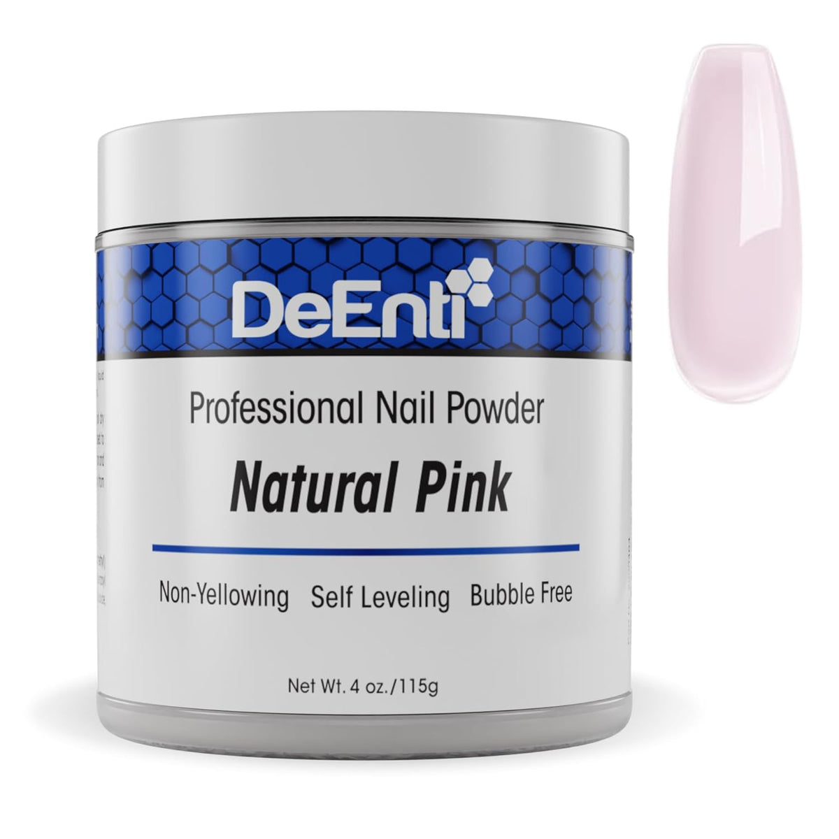 Acrylic Nail Powder, 4oz Natural Pink Acrylic Powder Dip for Nails, Long Lasting Salon Quality