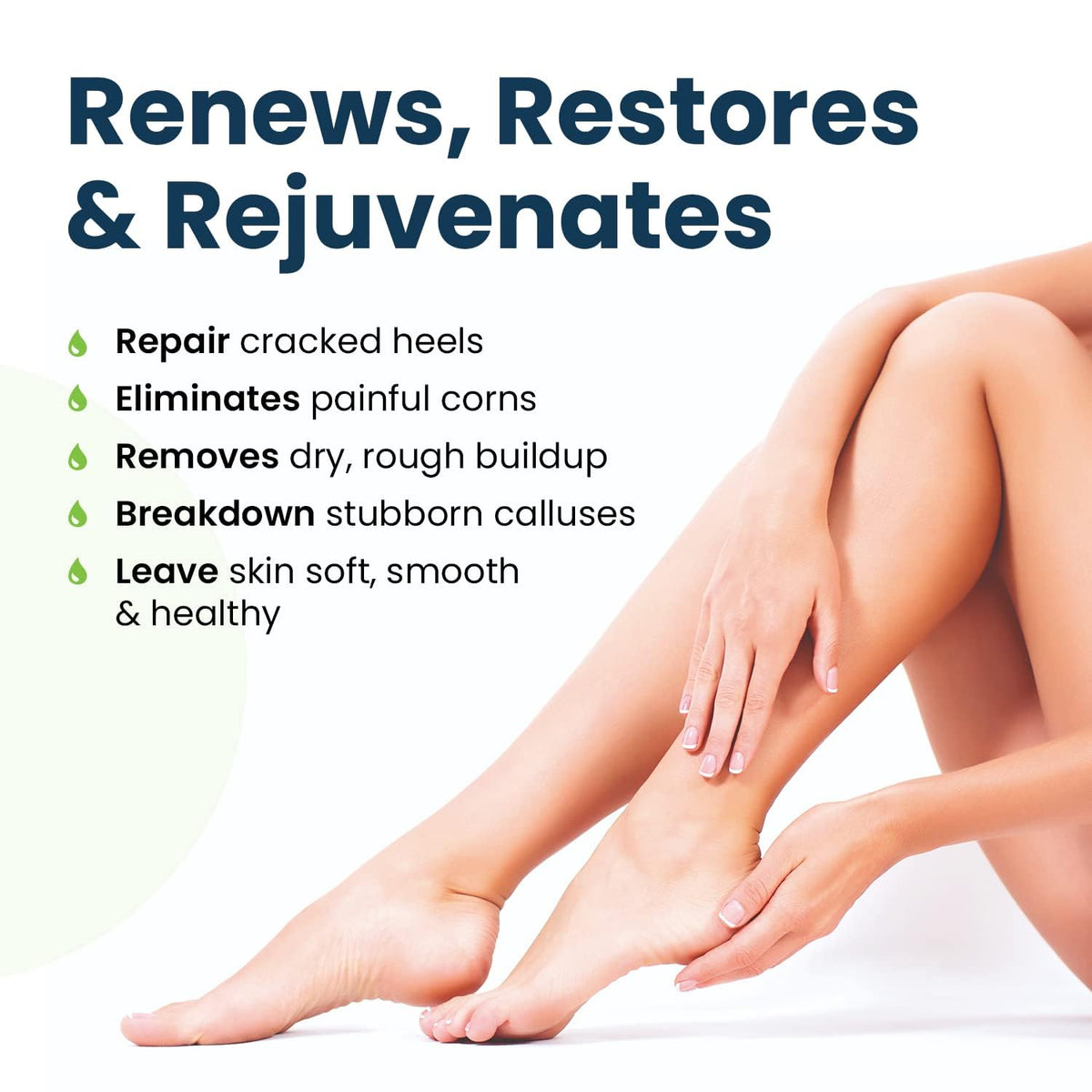 Tea Tree Foot Soak, Callus Remover Gel - Extra Strength Callus Remover Gel & Foot Soak With Epsom