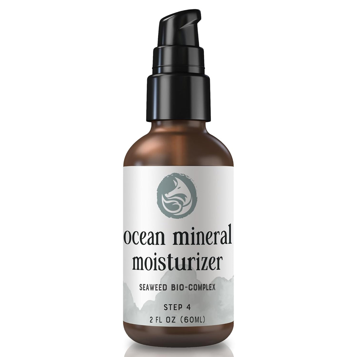 Ocean Mineral Facial Moisturizer - Vegan - Natural & Organic Face Lotion for Women Daily Use