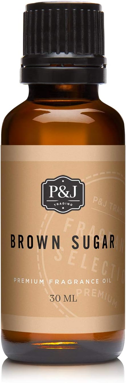 P&J Fragrance Oil | Brown Sugar Oil 30ml - Candle Scents for Candle Making, Freshie, Soap Making