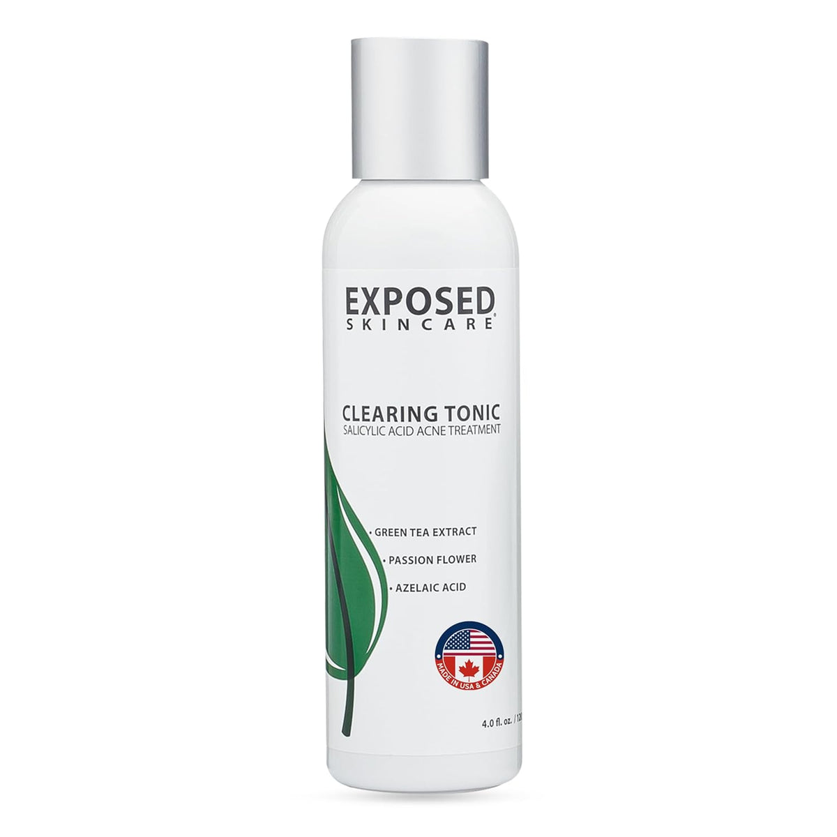 Exposed Skin Care Clearing Tonic Facial Toner with 1% Salicylic Acid and Witch Hazel for Acne