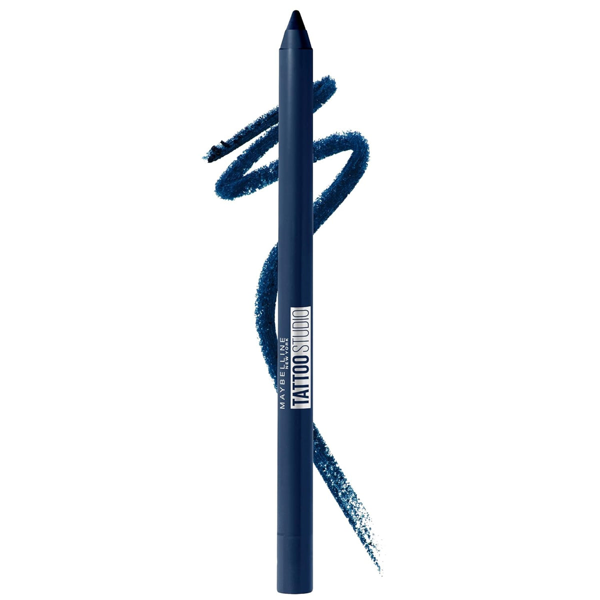 Maybelline TattooStudio Long-Lasting Sharpenable Eyeliner Pencil, Glide on Smooth Gel Pigments with