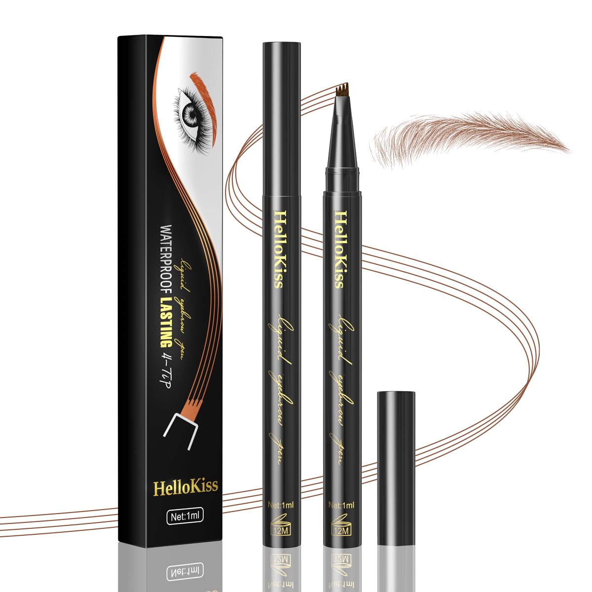 Microblading Eyebrow Pencils For Women,Eyebrow Pen,Brow Pencil,Long Lasting Waterproof And