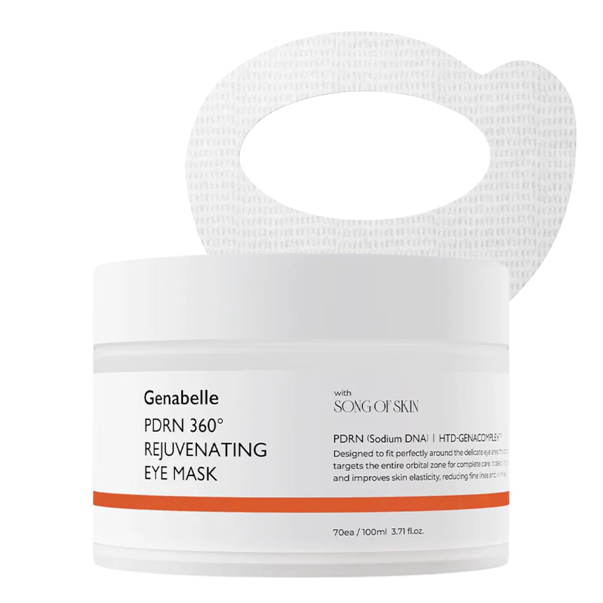 PDRN 360° Rejuvenating Eye Mask – Full Eye Area Care for Hydration, Firming & Elasticity with PDRN