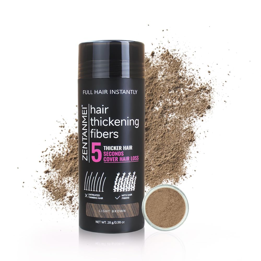 Hair Fibers for Thinning Hair for Women All-Natural Hair Building Fibers 0.98 Oz Hair Volume Powder