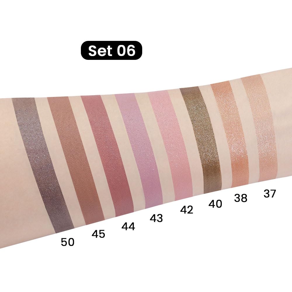 Kaely 8Pcs Cream Eye Shadow Sticks Set, Matte Shimmer Eyeliner Pencil Eyeshadow Palette Makeup, Eye