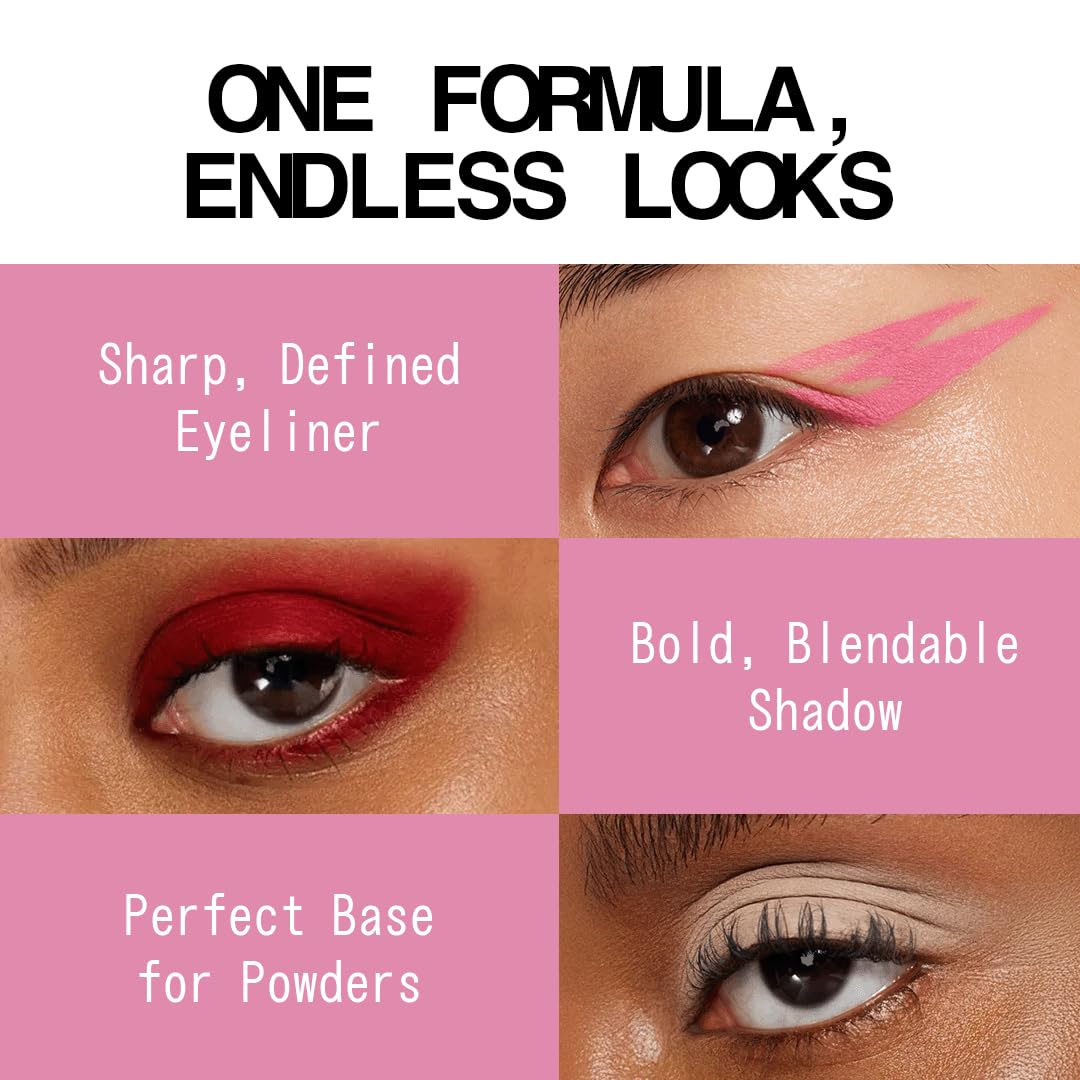 about-face Matte Fluid Eye Paint On Pointe – High-Pigment Liquid Eyeshadow, Long-Lasting, No-Budge