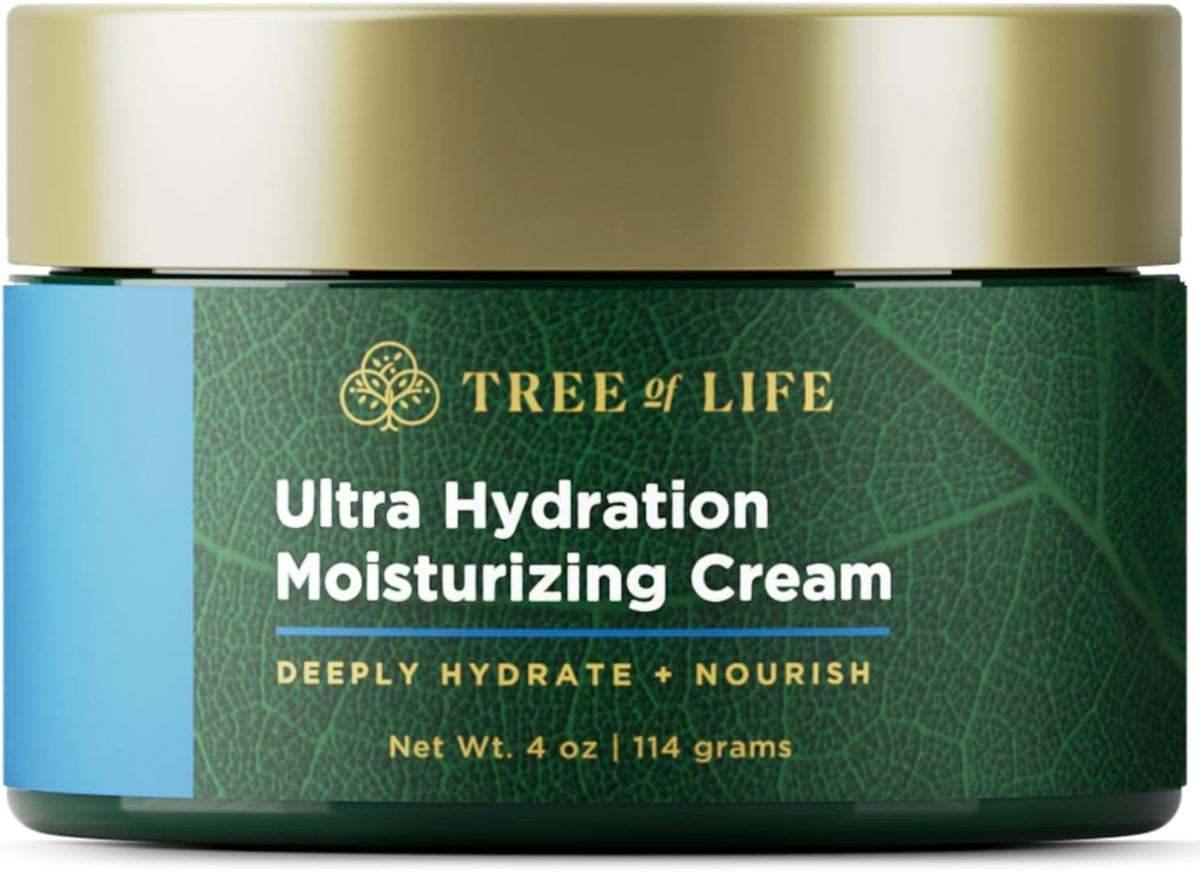 Tree of Life Beauty Moisturizer, Ultra Hydration Face Cream - Hydrating Face Lotion, Reduces Dark