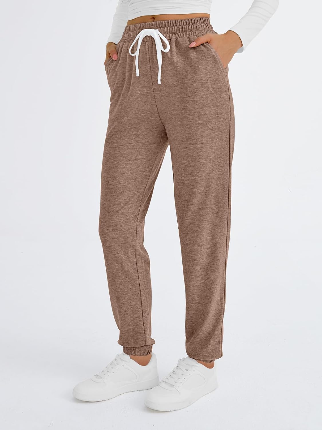 AUTOMET Sweatpants Women with Pockets Lounge Pajama Travel Pants Work Joggers Fall Clothes Winter