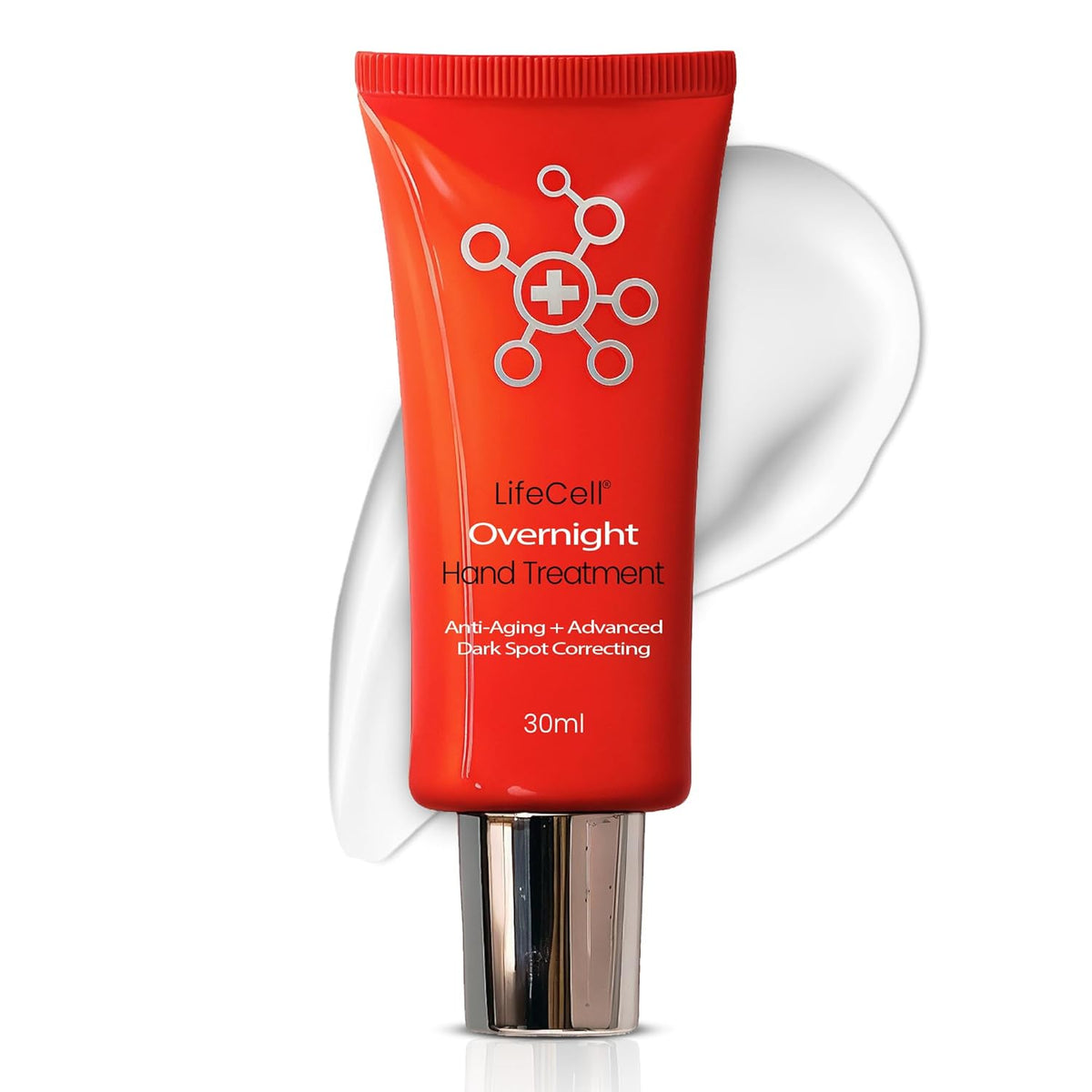 LifeCell Retinol + Vitamin C Overnight Hand Treatment – Anti-Aging Hand Cream for Dark Spots