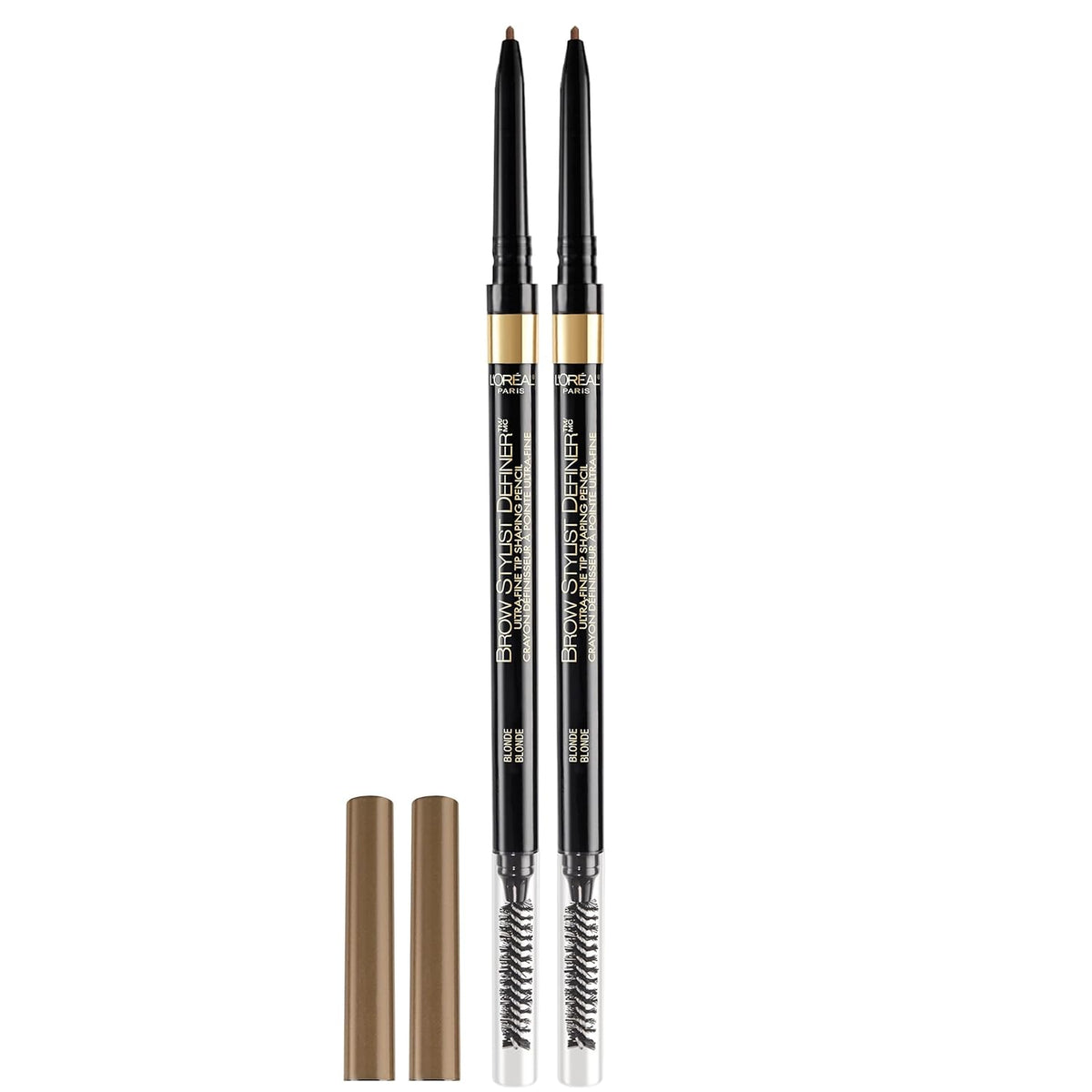 L'Oreal Paris Makeup Brow Stylist Definer Waterproof Eyebrow Pencil, Ultra-Fine Mechanical Pencil