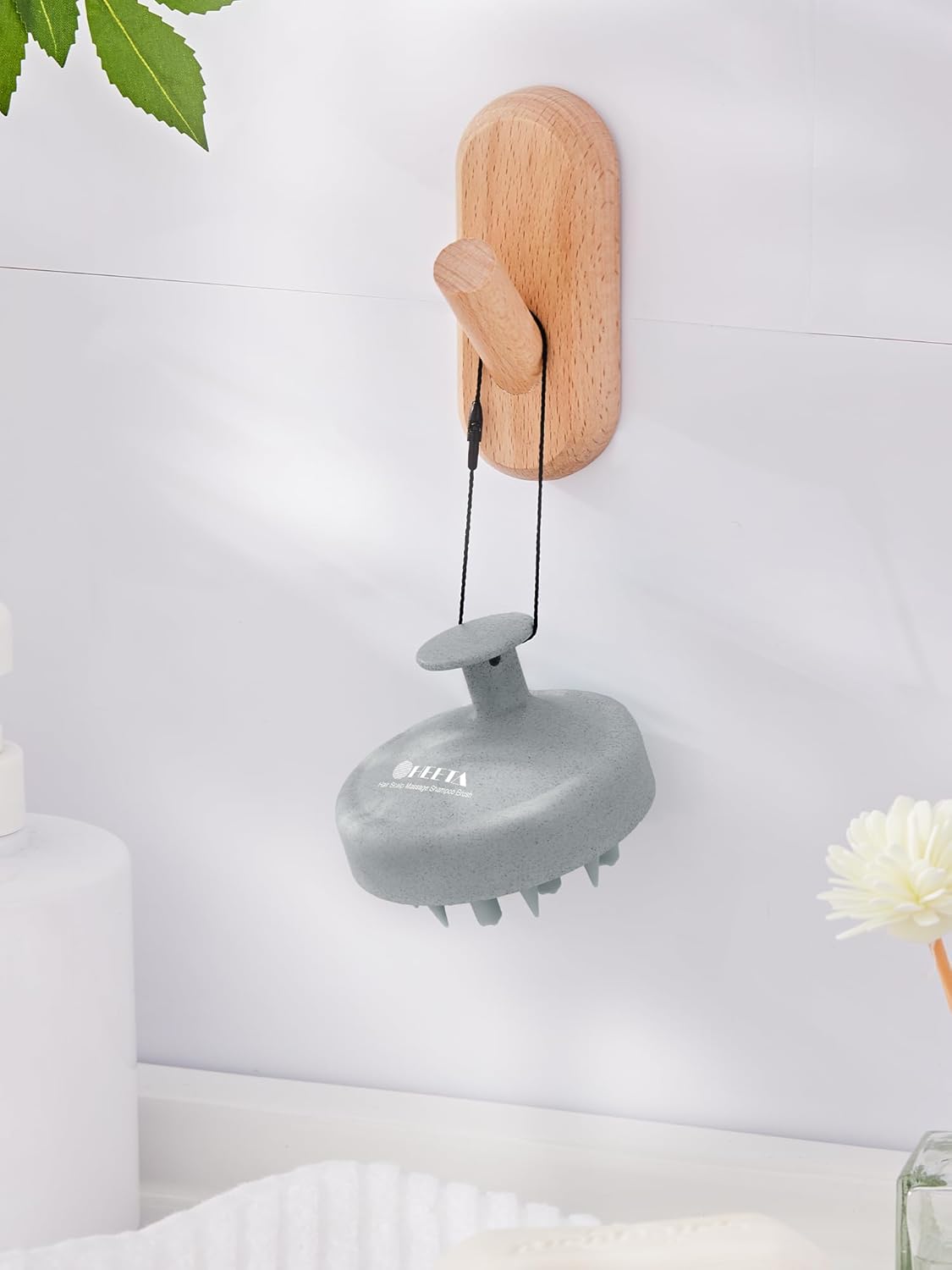 HEETA Hair Scalp Massager for Hair Growth, Shampoo Brush, Scalp Scrubber Exfoliator with Soft
