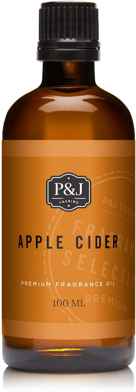 P&J Trading - Apple Cider Scented Oil 100ml - Fragrance Oil for Candle Making, Soap Making