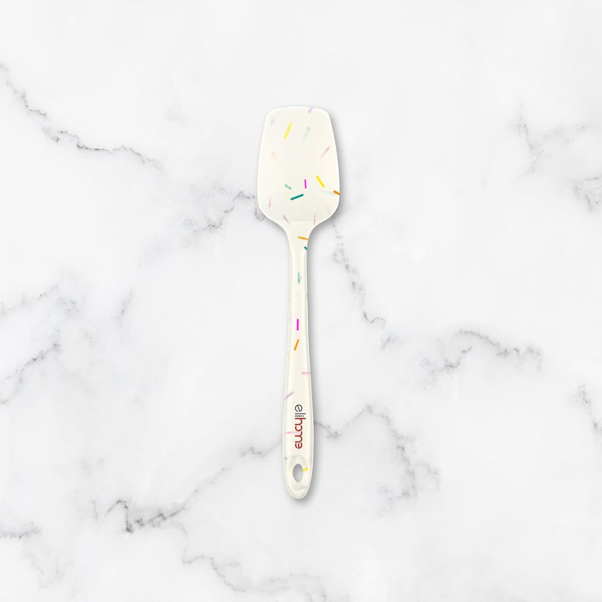 Elihome Mini Silicone Spoonula - Non-Stick Heat Resistant Silicone Scraper Spatula for Mixing