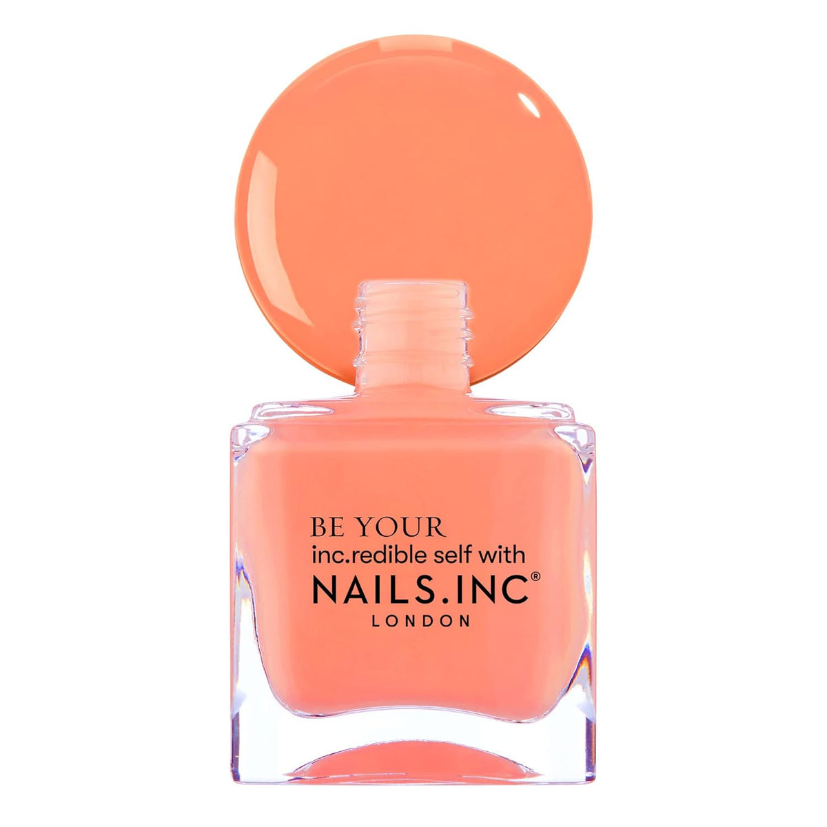 Nails Inc Neon Lite Nail Polish Quad, Neon Glow Enhancing Shades, Fast Drying, Long Lasting, Chip