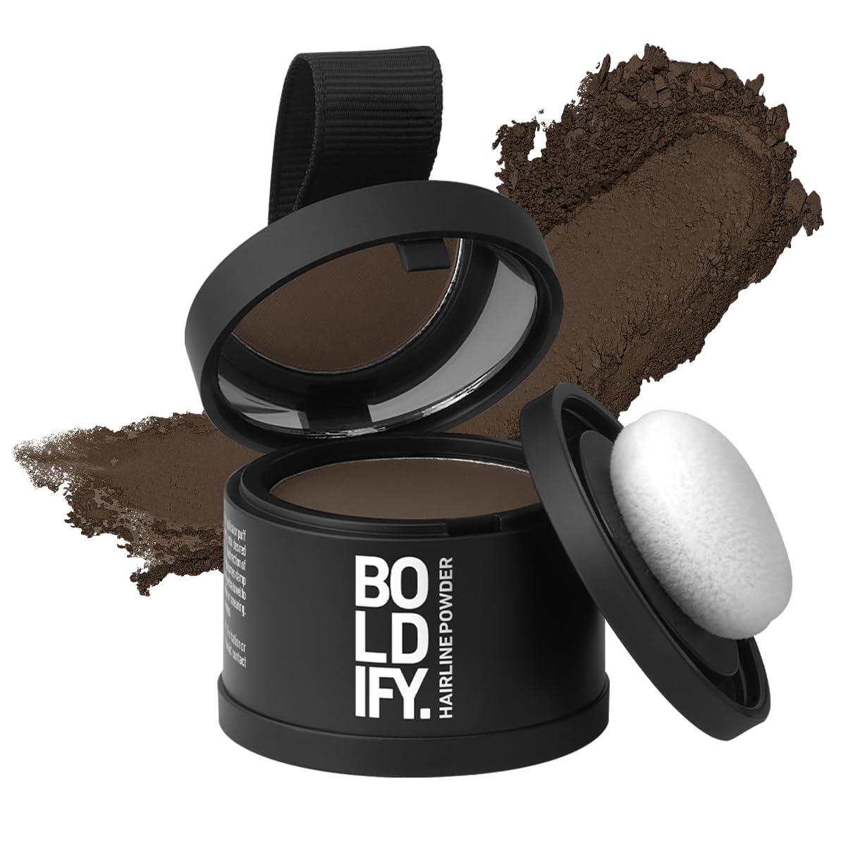 BOLDIFY Hairline Powder - Root Touch Up Hair Color for Gray Coverage - Bald Spot Concealing Hair