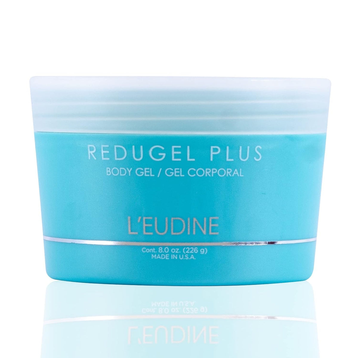 L’EUDINE Redugel Plus Skin Tightening Cream – Pack of 3 – 8oz Anti Cellulite Cream with Mint Oil