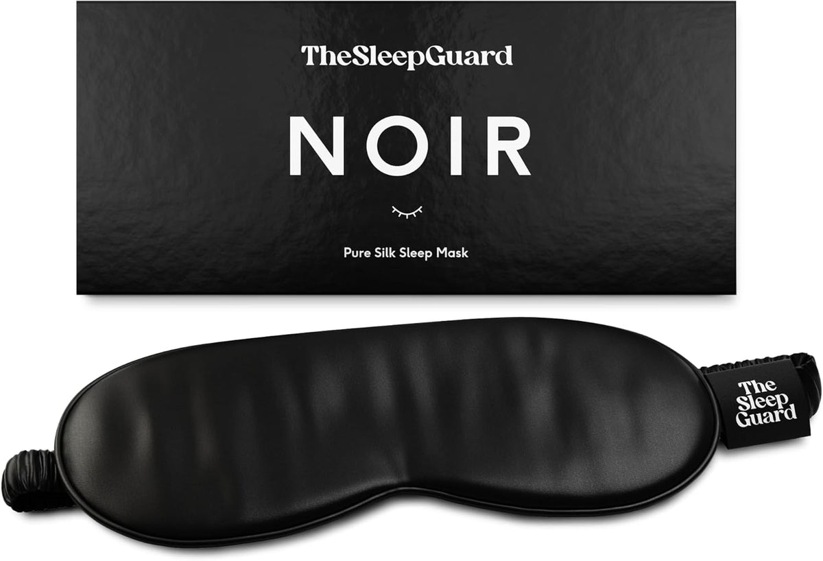 Pure Silk Sleep Mask [100% 6A Mulberry Silk, 22 Momme] Light Blocking Travel Essentials. Eye Masks