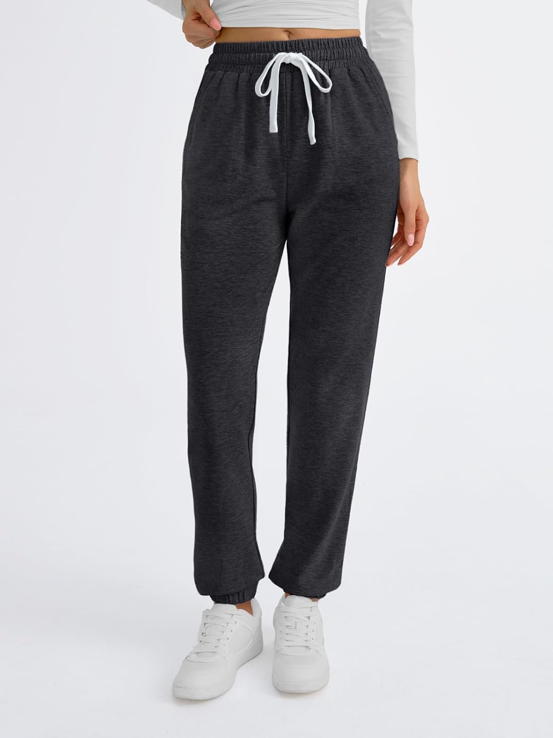 AUTOMET Sweatpants Women with Pockets Lounge Pajama Travel Pants Work Joggers Fall Clothes Winter