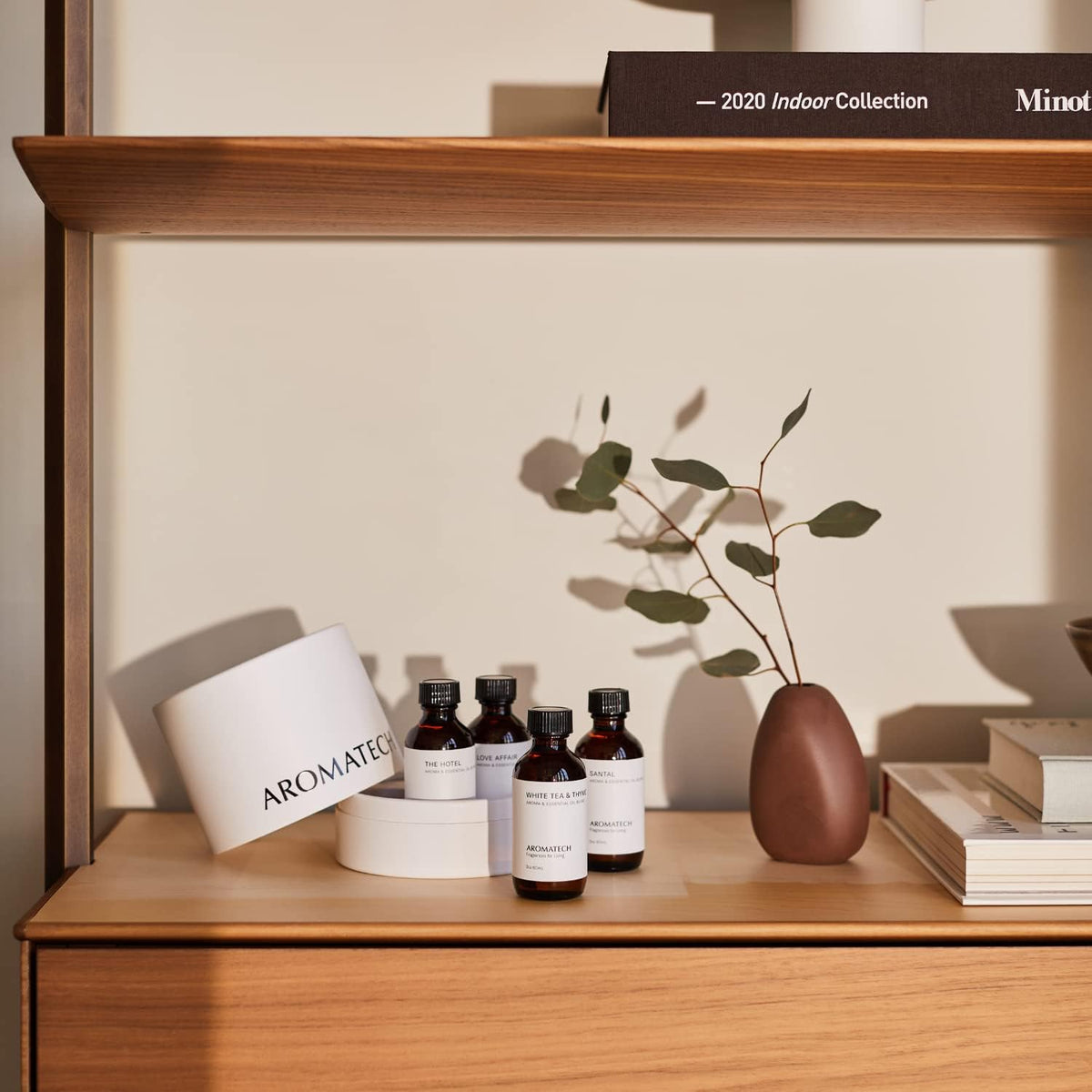 AromaTech The Bestsellers Set | Gift Set of Aroma Diffuser Essential Oils Blend of Santal, The