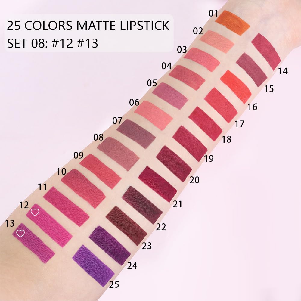 BINGBRUSH Super Matte Longwear No-Budge Stay On Smudge Proof Liquid Lipstick Long Lasting Makeup