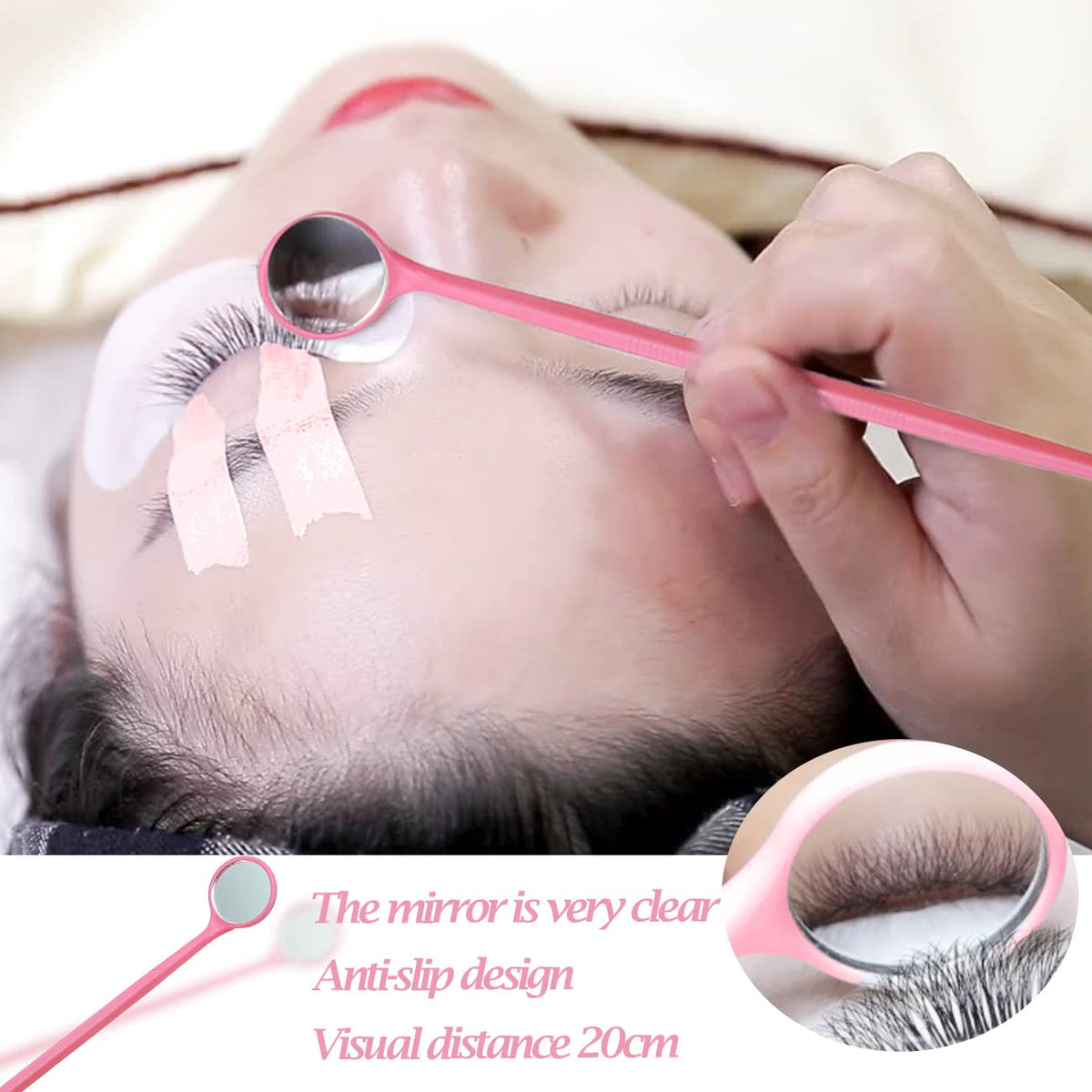 267 PCS Eyelash Extension Supplies Lash Extension Kit USB Air Conditioning Blower,Silicone
