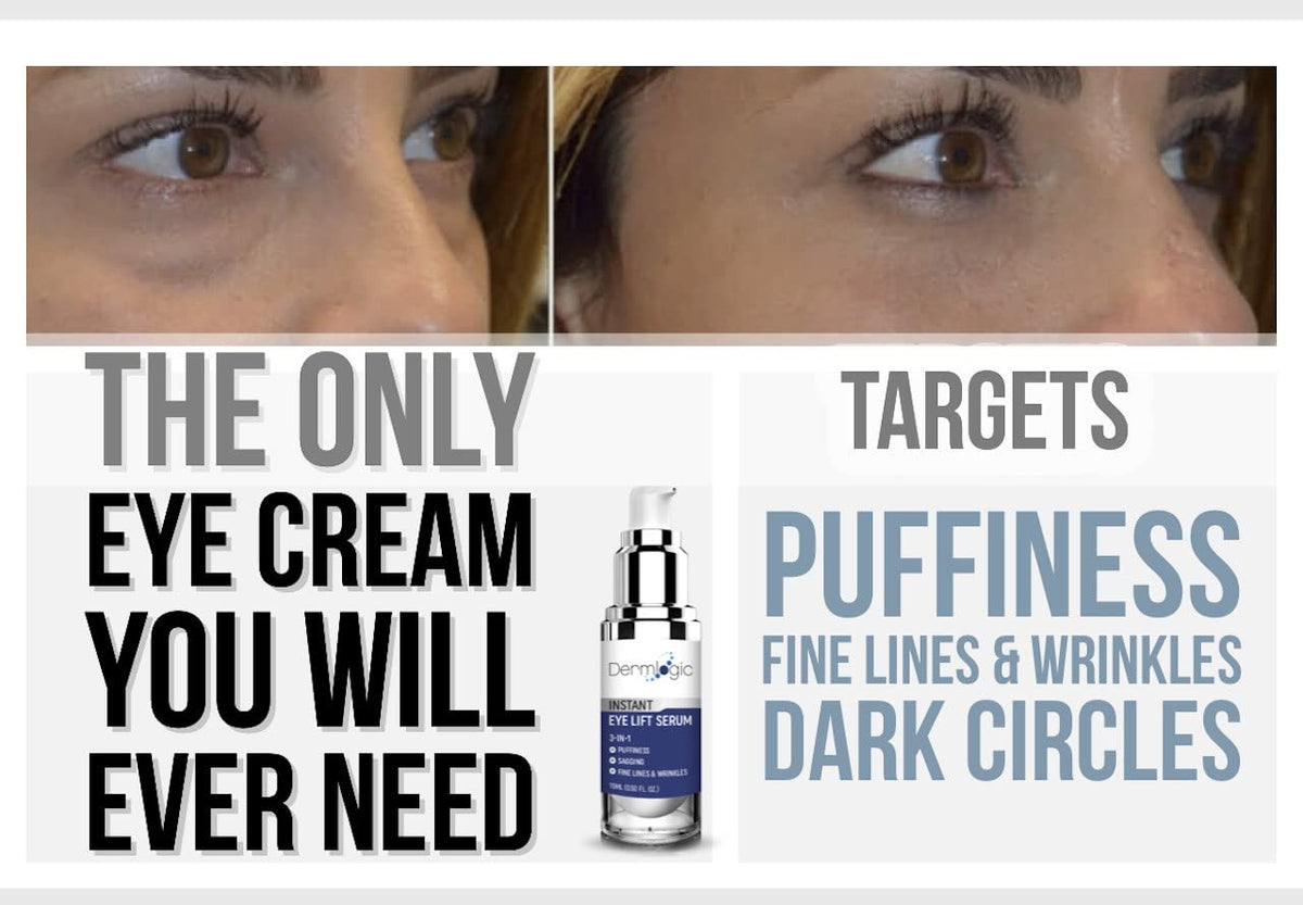 Under Eye Puffiness & Dark Circles Rapid Treatment- Instantly Reduces the Appearance of Puffy Eye