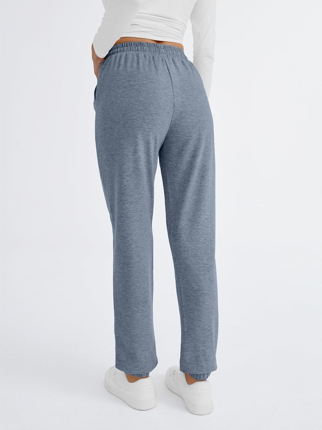 AUTOMET Sweatpants Women with Pockets Lounge Pajama Travel Pants Work Joggers Fall Clothes Winter