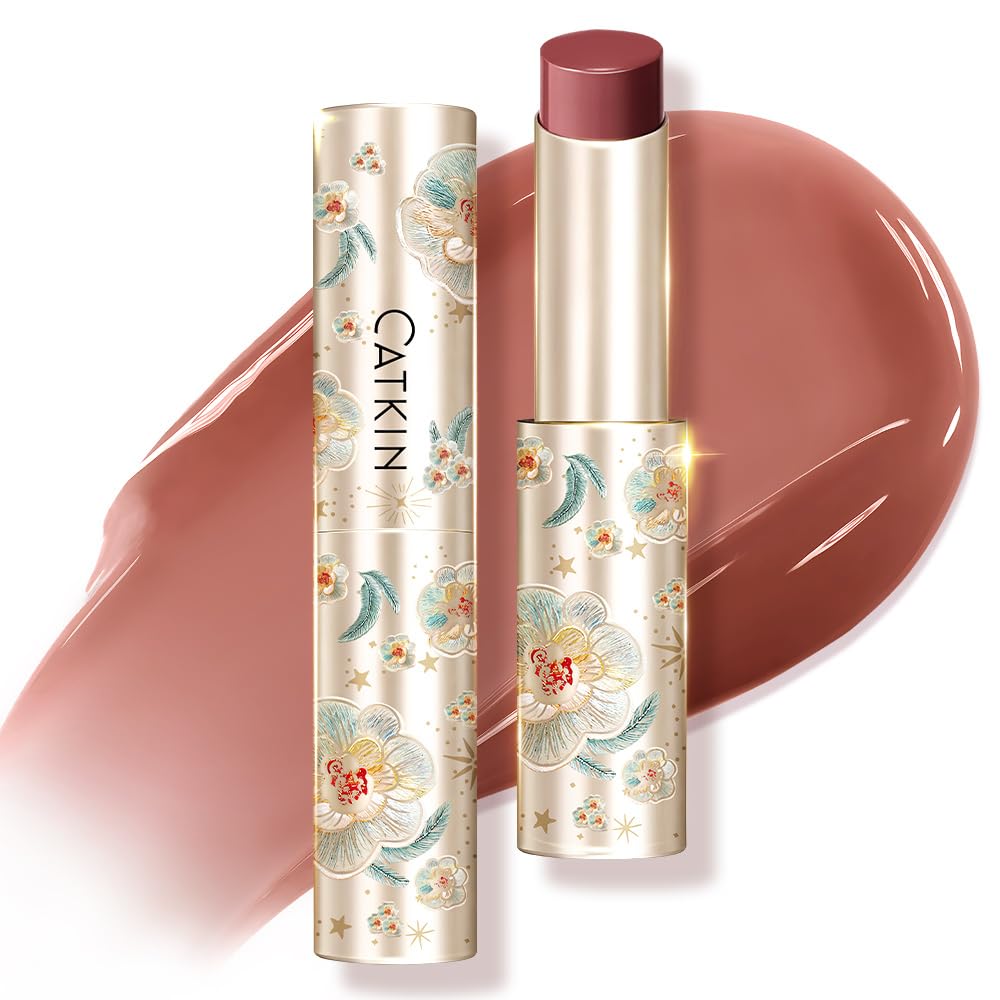CATKIN Glossy Lip Balm Ultra Hydating Glow Lip Tinted Jelly Plump Melting Balm Shea Butter Repair