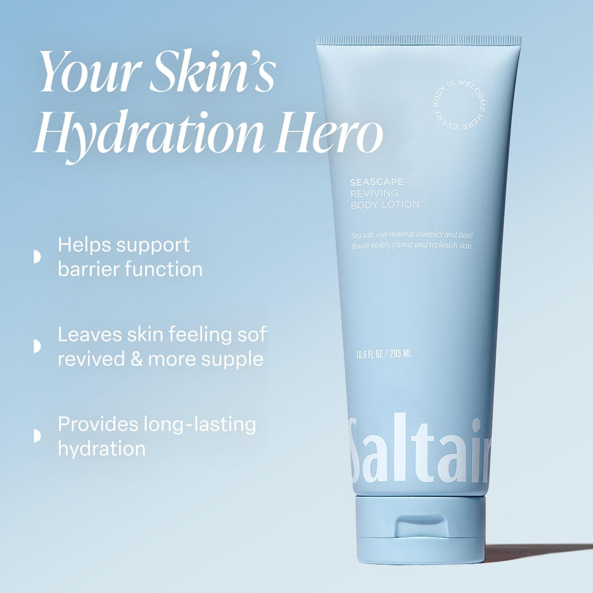 Saltair Body Lotion - 2 Pack Moisturizing Lotion For Dry Skin. Seascape Scented Hydrating Body