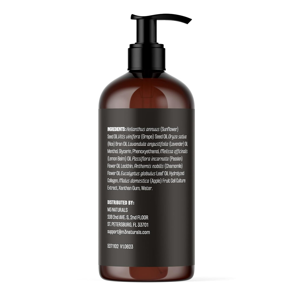 Lavender Massage Oil with Collagen and Stem Cells - Skin Firming Therapy Oil for Cellulite and