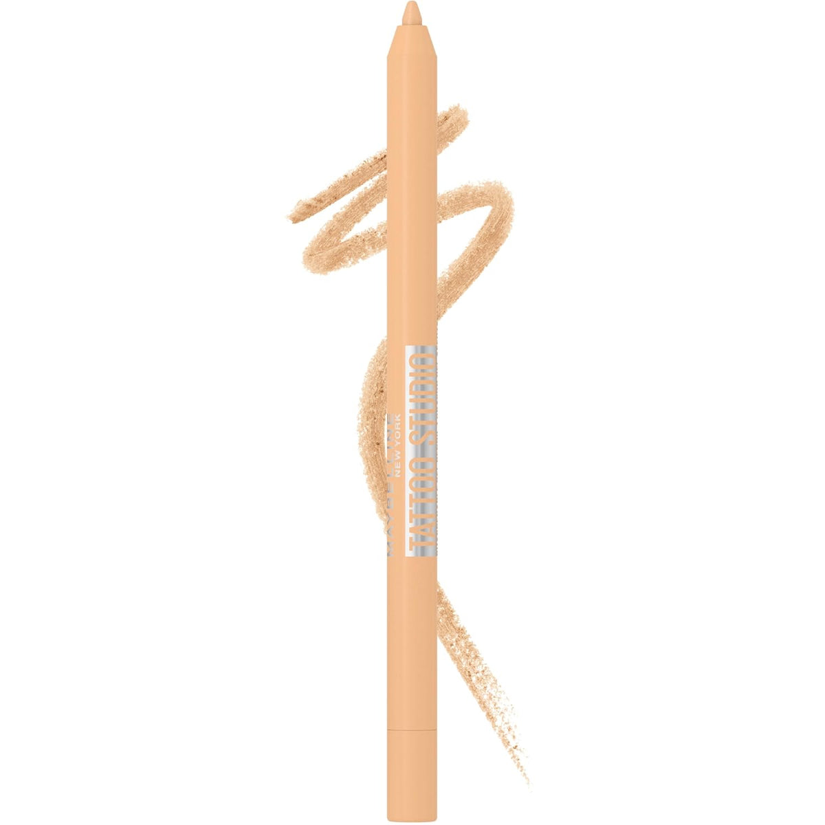 Maybelline Tattoo Studio Sharpenable Gel Pencil Waterproof Eyeliner, Long-Lasting Eyeliner With