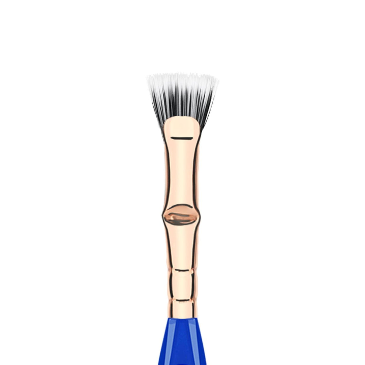 Bdellium Tools Professional Makeup Brush - Golden Triangle 730 Bent Mascara Fan - With All Vegan