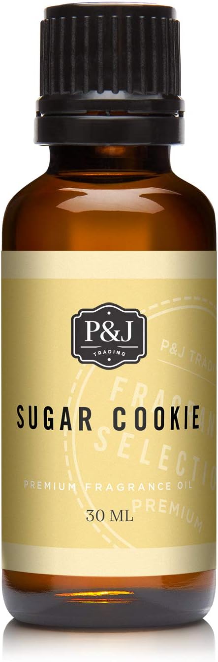 P&J Trading - Sugar Cookie Scented Oil 30ml - Fragrance Oil for Candle Making, Soap Making