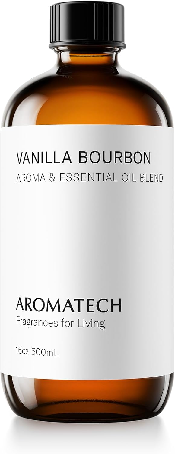 AromaTech Vanilla Bourbon Aroma Essential Oil Blend: Luxury Hotel Inspired Aromatherapy with