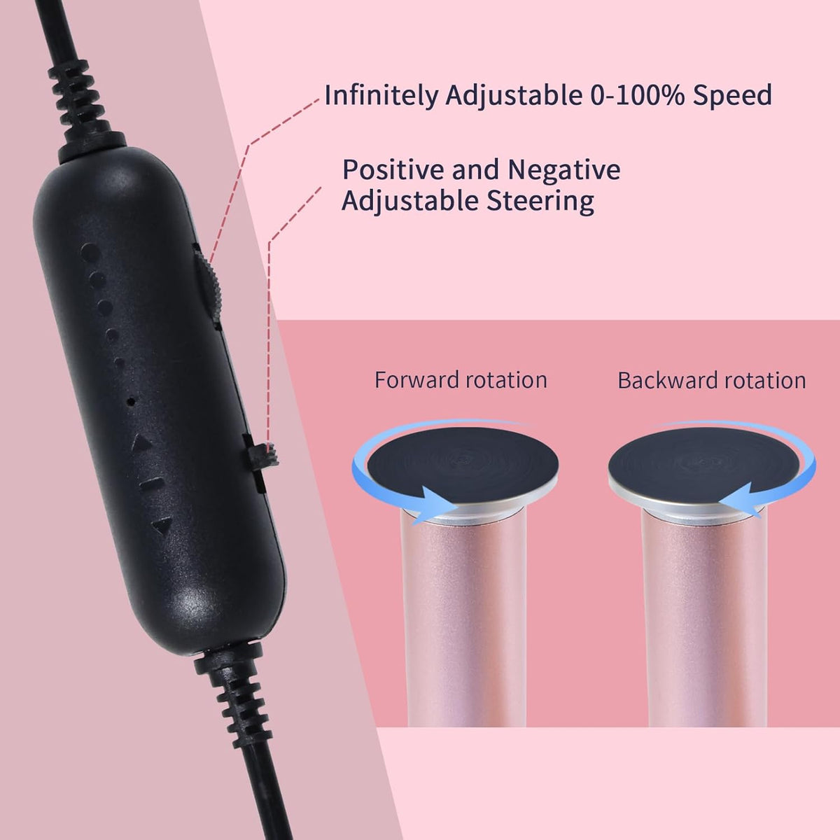 4.8IN Longer Electric Foot Callus Remover with 120pcs Sandpaper Discs, Professional Aluminum Callus